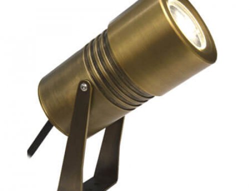IP67 12/24V Brass LED Spot Garden light